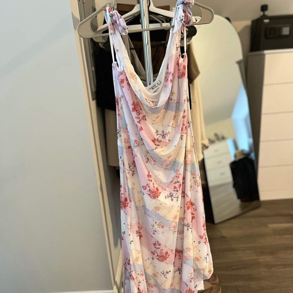 Floral Patchwork Dress